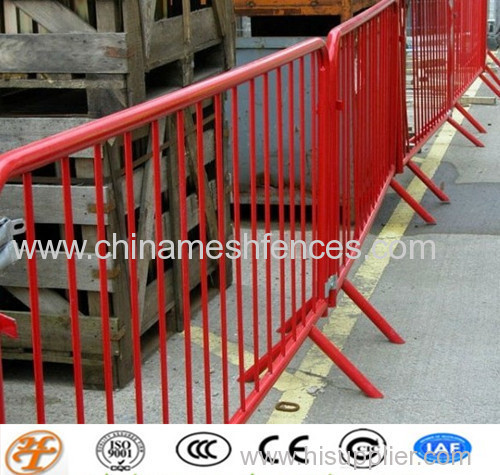 Temporary interlock safety road barrier factory