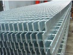 Hot-dipped galvanized steel floor grating