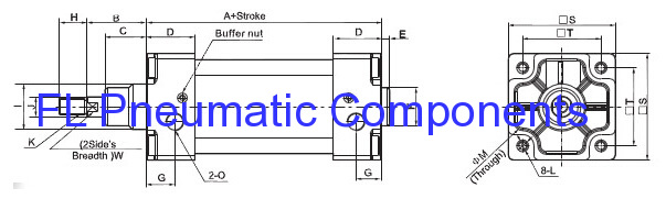 DNG Pneumatic Air Cylinders