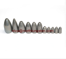 Tungsten alloy fishing sinker-fishing weight-bullet weight-round drop weight