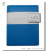 blue magnetic snap journal\diary notebook with folder