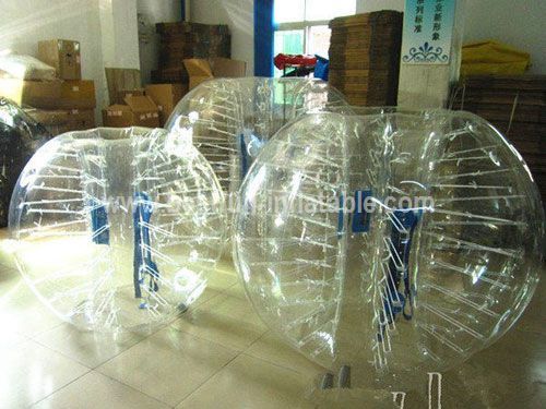 Cheap inflatable body bumper ball for summer