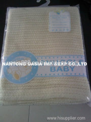 100% Cotton Baby Thermal Blankets
