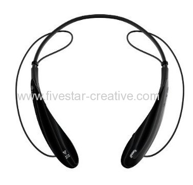 LG Electronics Tone Ultra HBS-800 Wireless Bluetooth Stereo Headsets With Mic Retail Packaging Black