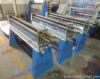 Power rolling machine for spiral duct forming
