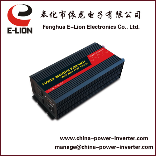 1500W American socket pure sine wave car power inverter