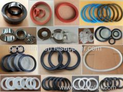 sanitary viton gasket with screen mesh