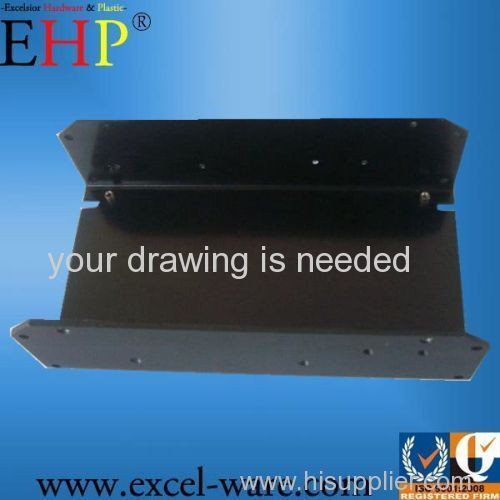 custom sheet metal brackets with your drawing provide relevant logo surface treatment service