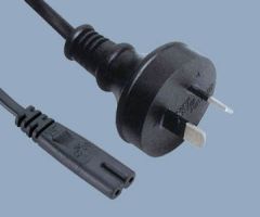 Australia 2 Prong IEC C7 Power Cord Figure 8