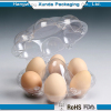 Plastic blister egg packaging tray