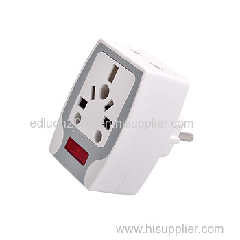 universal travel plug with fuse