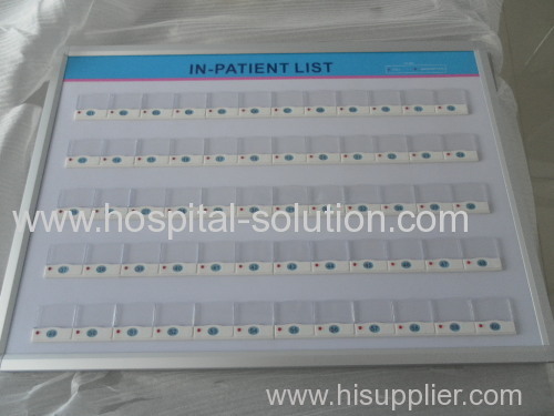hospital patient room nurse call system patient-list