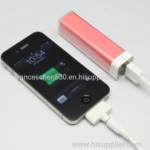 Slim perfume style power bank