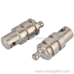 Hydraulic press precision connector