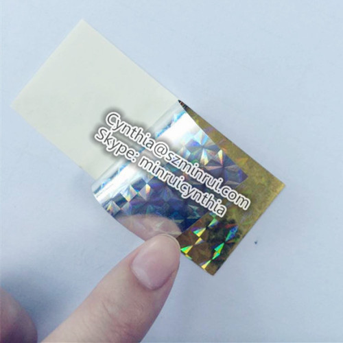 About Our Custom Holographic PET Label Paper