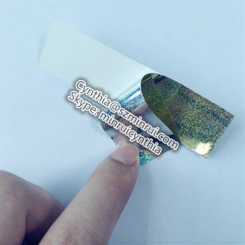 About Our Custom Holographic PET Label Paper