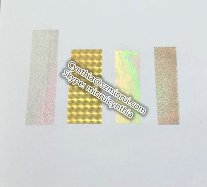 About Our Custom Holographic PET Label Paper