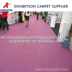 Exhibition flooring covering carpet for fair decoration
