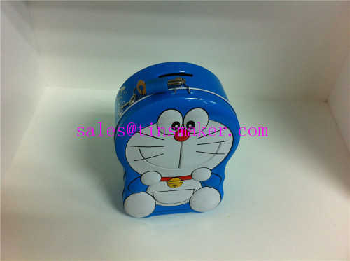 cartoon tin box for gift and candy packaging