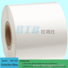 Bright White Thermal Transfer Printing Ribbon for Zebra Printers