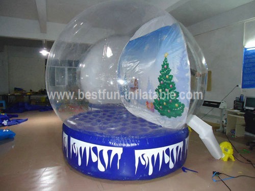 Advertising inflatable christmas globe