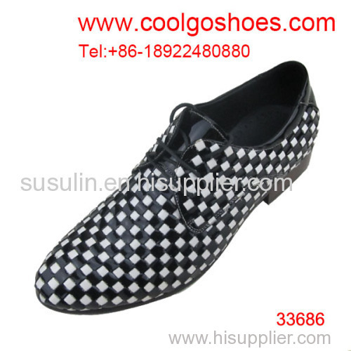 Top quality handknite men formal shoes manufacturer