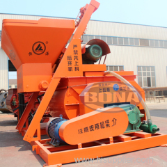 Twin shafts concrete mixer with Europe standard