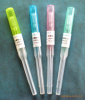 Disposable pen-like iv catheter set