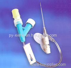 Disposable Y style infusion set with CE Certificate