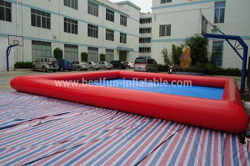 Inflatable square baby swimming pool