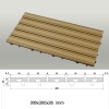 Patio Balcony Terrance Walkway Boardway pool DIY WPC decking