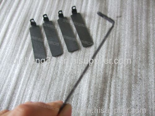 Platinized titanium anode coated