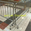 Removable leg safety road barrier with 38mm OD