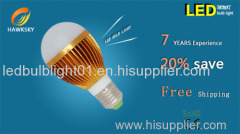 new high power 3w led light bulb factory