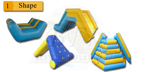 Inflatable water bouncer inflatable Podium