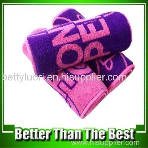 Sport Towel/100% Cotton Velor Towel/GYM Towel