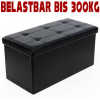 Multifunction folding storage ottoman footstool