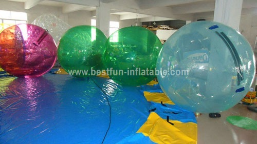 Bright color human sphere water ball