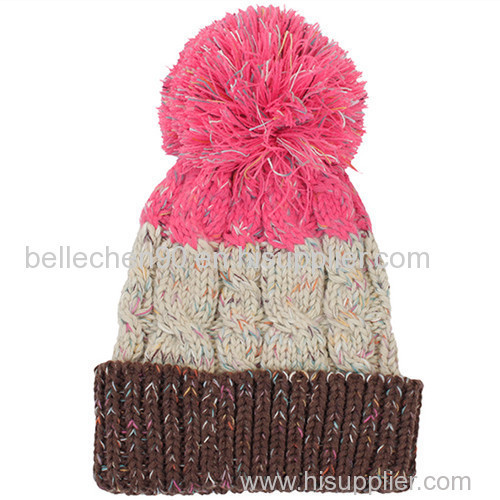 World popular 2014 acrylic knitted cap; knitted cap for women