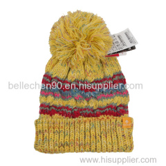 wholesale custom 100% acrylic beanie;knitted hat;winter hat