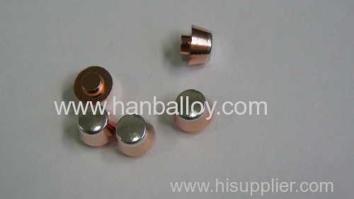 High Corrosion Resistance Electrical Bimetal Rivet Contact for Timer