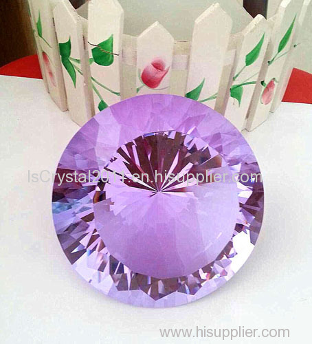 crystal diamond purple diamond diamond paperweight