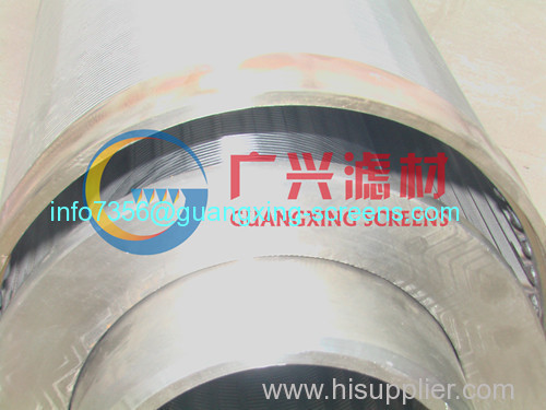 Continuous Slot Pre-packed Rod based and Pipe Based Well Screens
