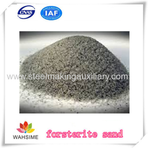 Forsterite Sand China factory Steelmaking materials