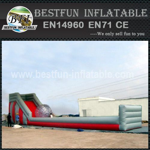 Best selling commercial inflatable zorb ramp