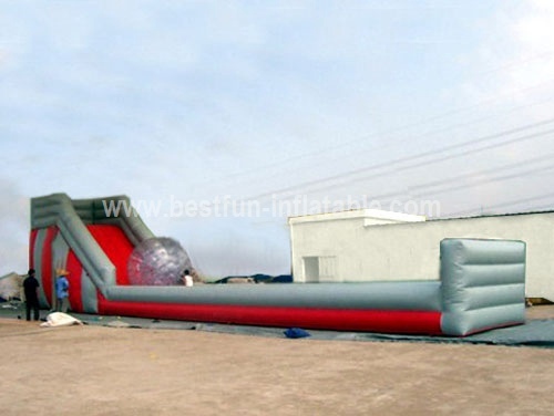 Best selling commercial inflatable zorb ramp