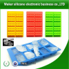 best-selling Colorful Blocks Shape Silicone Ice Cube Tray