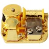 COLOUR WIND UP MUSIC BOX MOVEMENT STANDARD 18 NOTE