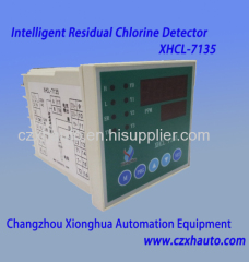 Residual chlorine detecting controller