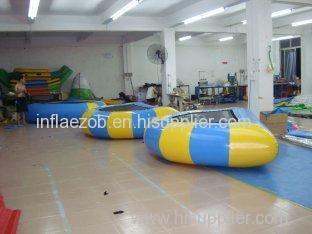 Flame Retardant / UV Resistanc 0.6 / 0.9mm Heavyduty PVC Tarpaulin Inflatable Water Sports